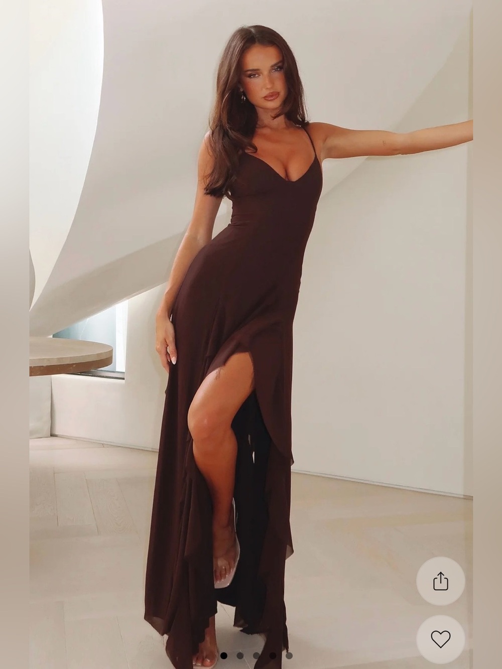 White Fox Summer Solstice maxi dress